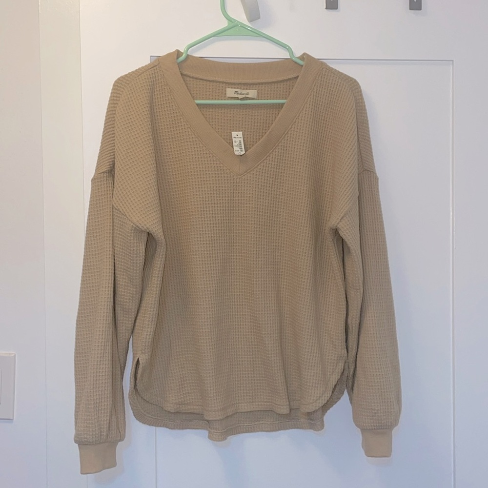 Madewell - NWTG Tan Sweater
